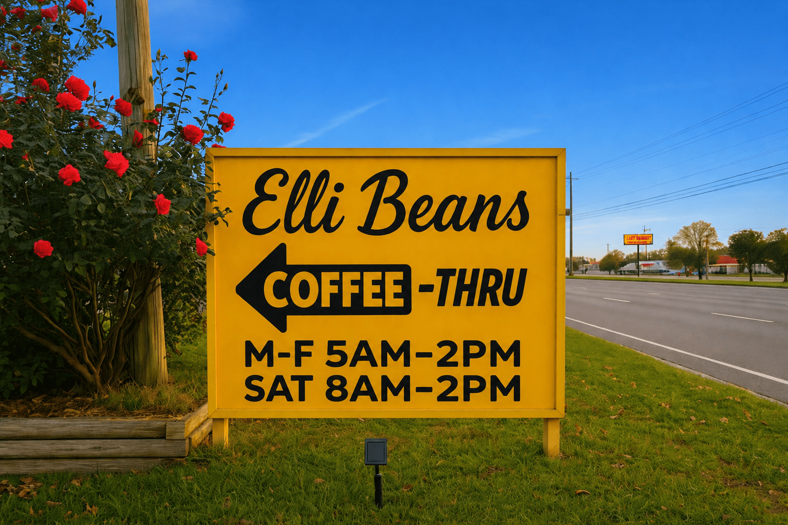 Elli Beans in Rogersville, Alabama on Highway 72
